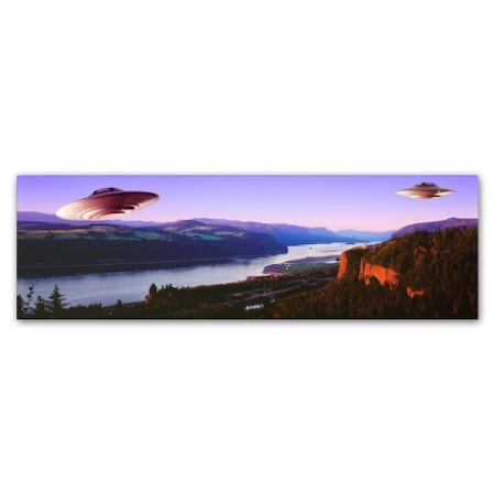 Trademark Fine Art Joe Felzman Photography 'Flying Saucers' Canvas Art, 6x19 ALI17553-C619GG